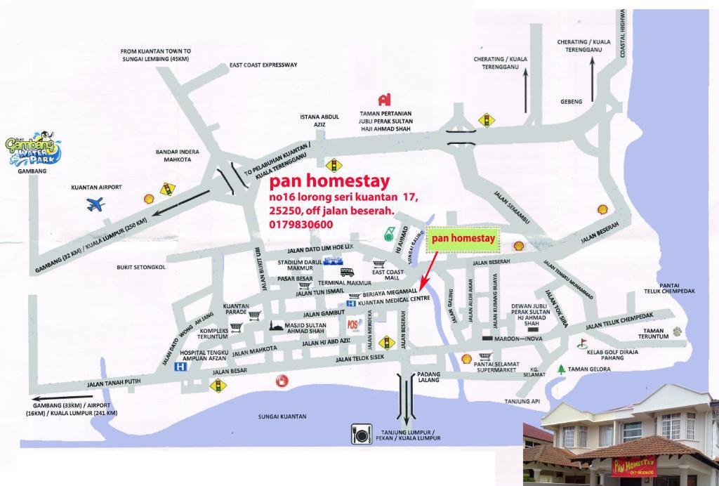 Pan Homestay Kuantan Exterior photo